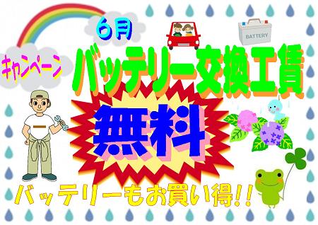 ブログ バッテリー H25.6