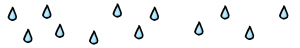 雨のイラスト素2
